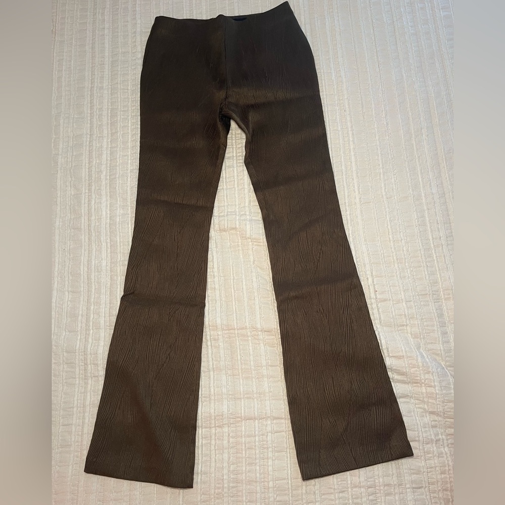 Low rise flare pants